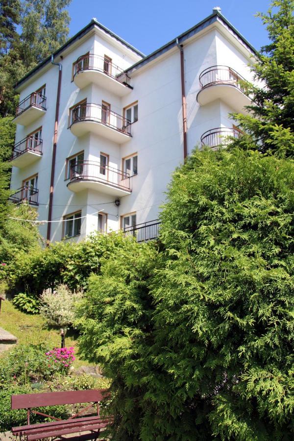 Domy Wczasowe Tryumfy Bed and Breakfast Krynica Zdroj Buitenkant foto